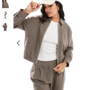 ASOS Design Plaid Jacket Size Small NWOT